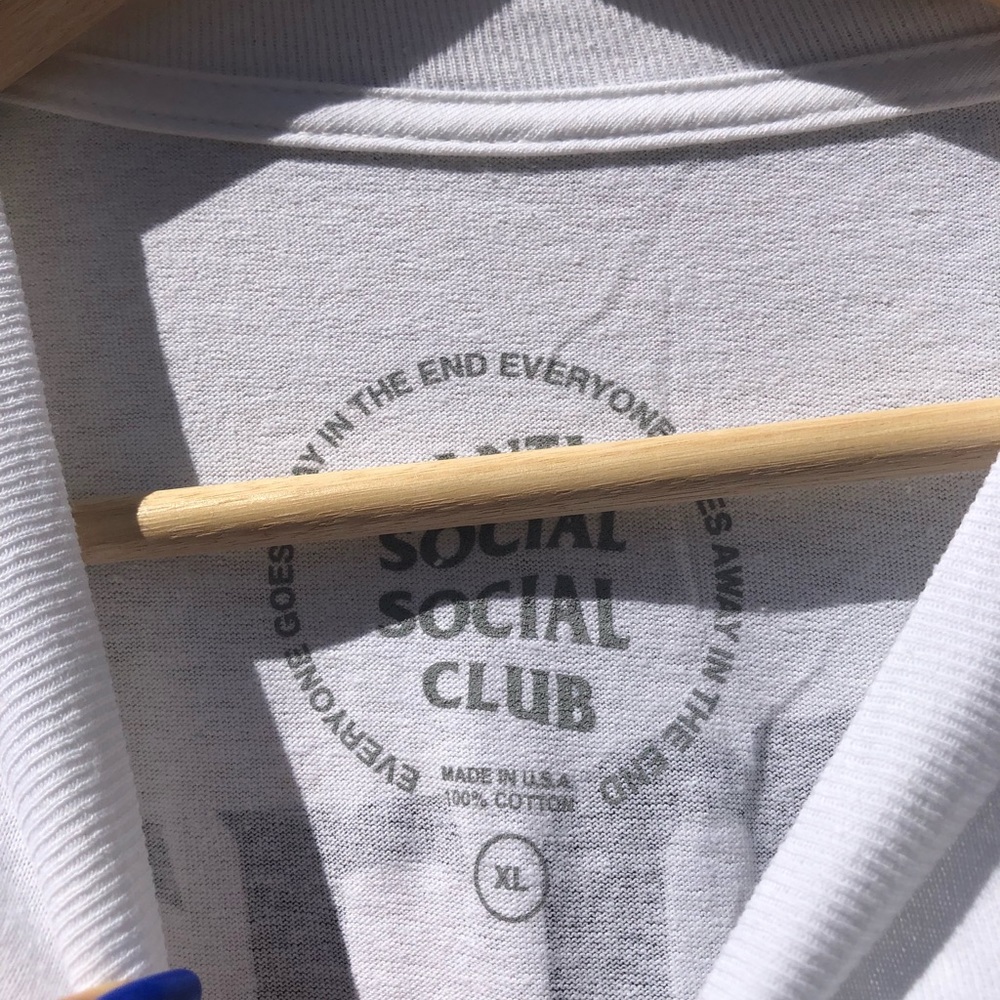 Antisocial Social Club reversed logo L/S - Picture 4 of 5